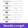 50Pcs Mixed Catheter Piercing Needles IV Catheter Needles 14G 16G 18G 20G 22G Hollow Needles Ear Nose Piercing Needle for Lip Tongue Belly Navel Nipple Professional Piercing Tools view 3