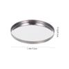 Baluue 20pcs Round Eyeshadow Diy Palette Metal Magnetic Storage Container for Makeup Durable and Portable Empty Eyeshadow Tray for Travel and Daily Use view 2