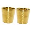 Baluue 2pcs Stainless Steel Shaving Bowl for Men Simple Design Foaming Cup for Shaving Cream and Soap for Home and Barber Use view 1