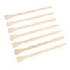 PLAFOPE 100pcs Wooden Hair Removal Stick Waxing Spatula for Flyaways Brows Original Wooden Easy to Use for Hot Wax Strip Wax view 1