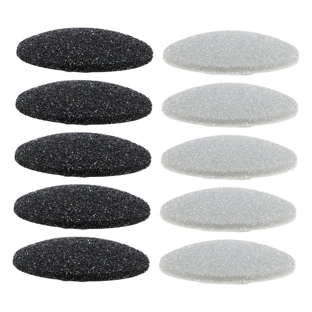Didiseaon 10pcs Electronic Foot File Replacement Head Pedicure Grinding Head for Smooth Comfortable Feet