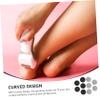 Didiseaon 10pcs Electronic Foot File Replacement Head Pedicure Grinding Head for Smooth Comfortable Feet view 2