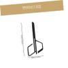 Baluue 2pcs Stainless Steel Nose Hair Scissors Portable Trimming Tools for Facial Hair Eyebrow Grooming and Lightweight Design view 2