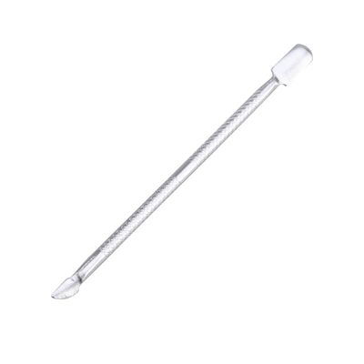 BIUDECO 2pcs Stainless Steel Cuticle Spoon Pusher Tool Kit for Manicure and Pedicure Care Nail Cuticle Remover for Smooth Nail Prep and Treatment
