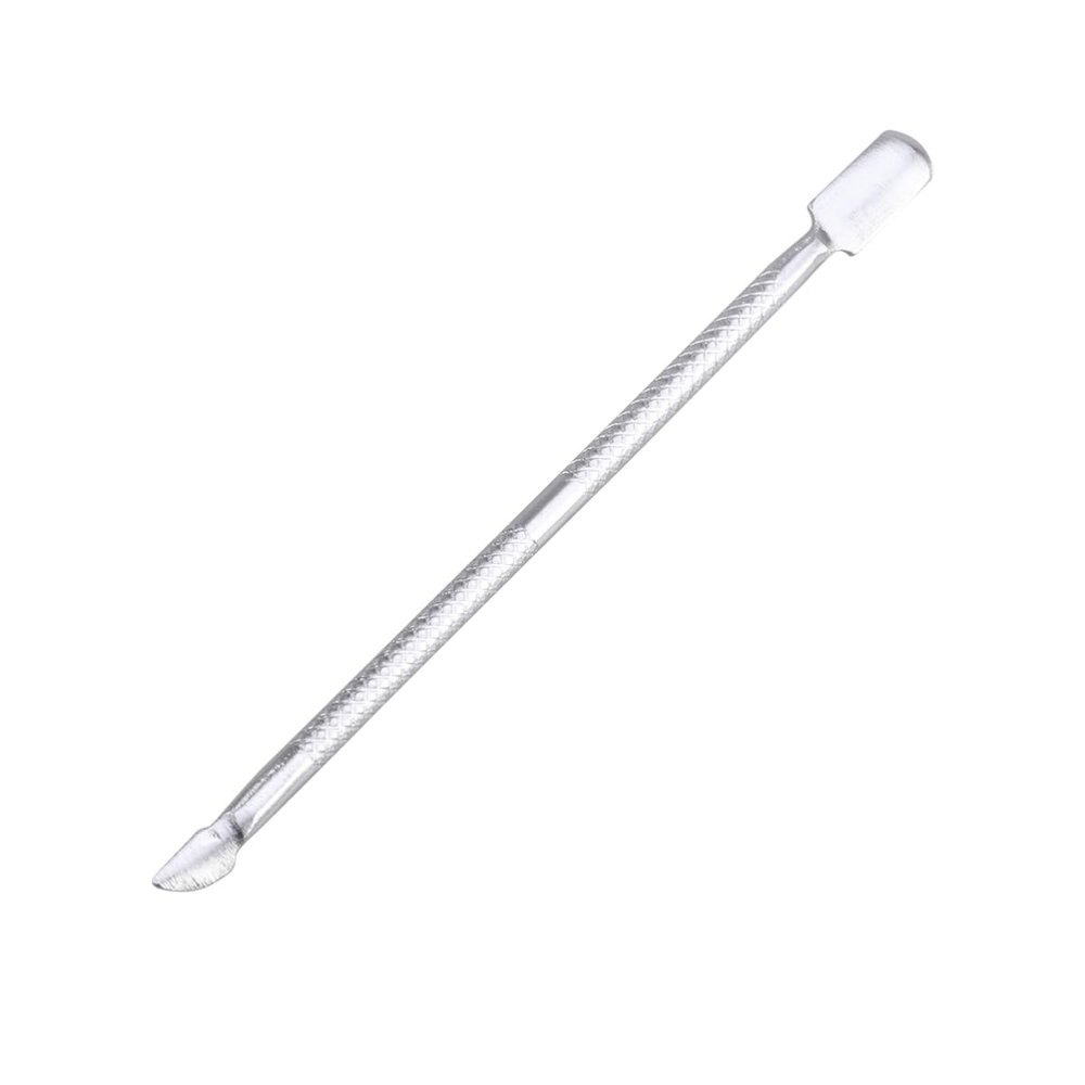 BIUDECO 2pcs Stainless Steel Cuticle Spoon Pusher Tool Kit for Manicure and Pedicure Care Nail Cuticle Remover for Smooth Nail Prep and Treatment