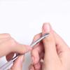 BIUDECO 2pcs Stainless Steel Cuticle Spoon Pusher Tool Kit for Manicure and Pedicure Care Nail Cuticle Remover for Smooth Nail Prep and Treatment view 2