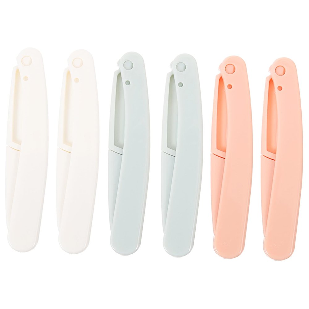 BIUDECO 6pcs Portable Eyebrow Trimmer Precision Razor for Shaping Eyebrows Facial Hair and Bikini Area Lightweight Design for Easy Storage and Safe Use