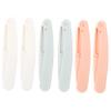 BIUDECO 6pcs Portable Eyebrow Trimmer Precision Razor for Shaping Eyebrows Facial Hair and Bikini Area Lightweight Design for Easy Storage and Safe Use view 1