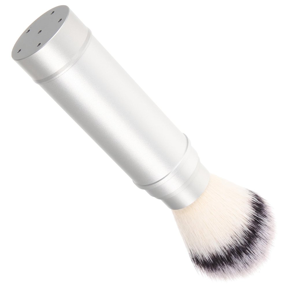 Baluue Men Shave Brush Travel Shaving Brush for Men Portable Beard Brush Shaving Accessory Mustache Brush for Men