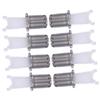 Baluue 8pcs Nose Hair Trimmer Replacement Heads Durable Steel Cutter Accessories for Men and Women Compatible with Electric Trimmers for Easy Cleaning and Maintenance view 1