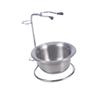 BIUDECO Stainless Steel Shaving Stand Bowl Brush Razor Holder Men's Shaving Bowl Mug view 1