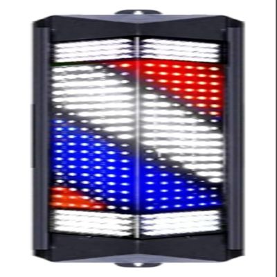 DXYOYONGMZ Barber Pole Light, LED Barber Pole Light, Barber Pole LED Light Traditional Barber Pole Rotating Barber Pole LED Light,Wall-Mounted Waterproof LEDs for Outdoor Hairdressing(Blue,65cm)