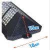 DXYOYONGMZ Barber Pole Light, LED Barber Pole Light, Barber Pole LED Light Traditional Barber Pole Rotating Barber Pole LED Light,Wall-Mounted Waterproof LEDs for Outdoor Hairdressing(Blue,65cm) view 2