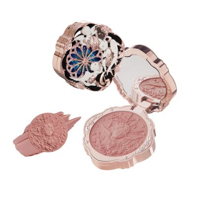 Flower Knows Little Angel Cream Blush,Mauve Rose Hydrating Blush for Cheeks,Buildable & Blendable Dewy Face Makeup,Soft Long-Lasting Cute Make Up for Women & Girls,0.21 Oz(04 Rose Ashes)