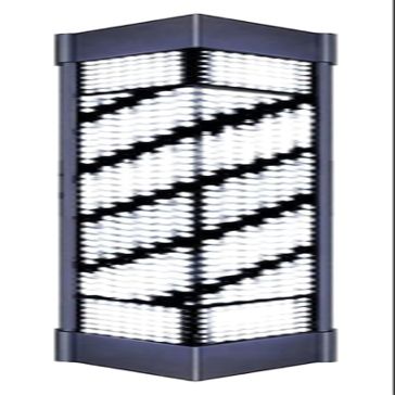 DXYOYONGMZ Barber Pole Light, LED Barber Pole Light, Traditional Barber Pole Outside Barber Shop Rotating Light Sign Light Box Rainproof Hairdressing Salon Save Energy Wall Lamp(95 * 18cm)