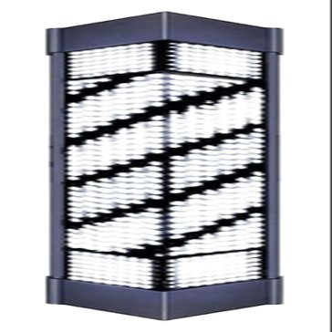 DXYOYONGMZ Barber Pole Light, LED Barber Pole Light, Traditional Barber Pole Outside Barber Shop Rotating Light Sign Light Box Rainproof Hairdressing Salon Save Energy Wall Lamp(95 * 18cm)