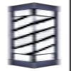 DXYOYONGMZ Barber Pole Light, LED Barber Pole Light, Traditional Barber Pole Outside Barber Shop Rotating Light Sign Light Box Rainproof Hairdressing Salon Save Energy Wall Lamp(95 * 18cm) view 1