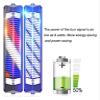 DXYOYONGMZ Barber Pole Light, LED Barber Pole Light, Traditional Barber Pole Outside Barber Shop Rotating Light Sign Light Box Rainproof Hairdressing Salon Save Energy Wall Lamp(95 * 18cm) view 2