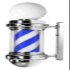 DXYOYONGMZ Barber Pole Light, LED Barber Pole Light, Traditional Barber Pole Rotating Barber Pole LED Light, Wall-Mounted Waterproof LEDs for Outdoor Hairdressing(Blue01) view 1