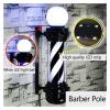 DXYOYONGMZ Barber Pole Light, LED Barber Pole Light, Traditional Barber Pole Rotating Barber Pole LED Light, Wall-Mounted Waterproof LEDs for Outdoor Hairdressing(Blue01) view 3