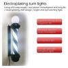 DXYOYONGMZ Barber Pole Light, LED Barber Pole Light, Traditional Barber Pole Rotating Barber Pole LED Light, Wall-Mounted Waterproof LEDs for Outdoor Hairdressing(Blue01) view 4