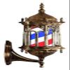 Barber Pole Light Hair Salon Barber Shop Open Sign Barber Pole LED Light Traditional Barber Pole Rotating Barber Pole LED Light,Wall-mounted Waterproof LEDs For Outdoor Hairdressing(Yellow) view 1