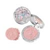 Flower Knows Swan Ballet Embossed Blush,Soft Pink Matte Powder Blush for Cheeks,Buildable & Blendable Face Makeup,Soft Long-Lasting Cute Make Up for Women & Girls,0.17 Oz(02 Romanticism) view 1