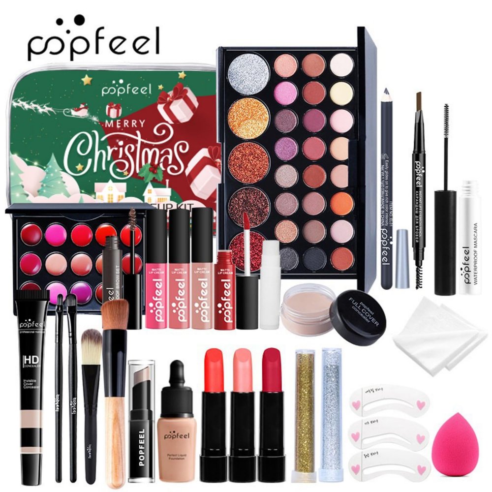 Luxmars Makeup Kit for Teens, Professional Make up Kit For Beginners, Makeup Gift Set For Women, Eyeshadow Foundation Christmas Makeup Gift Kits for Teen Girls