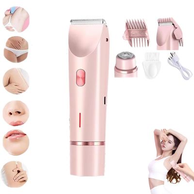 Glow aura shaver,Hair Remover,Waterproof Electric Shaver Wet and Dry,Waterproof Electric Bikini Trimmer for Women,2-in-1 Women's Body Shaver,Wet and Dry, Bikini Trimmer,for Leg Arm Underarm