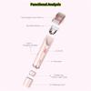 Glow aura shaver,Hair Remover,Waterproof Electric Shaver Wet and Dry,Waterproof Electric Bikini Trimmer for Women,2-in-1 Women's Body Shaver,Wet and Dry, Bikini Trimmer,for Leg Arm Underarm view 4