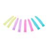 Didiseaon Nail Clier Handle Covers Cuticle Nippers Cover 4 Pack Silicone Sleeves for Trimmer Handles Anti-slip Scratch Proof Random view 1