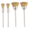 Didiseaon 4pcs Copper Wire Brush Cleaner for Nail Drill Bits Professional Nail Drill Polishing Cleaner for Deep Cleaning and Maintenance Salons and Home Use view 1
