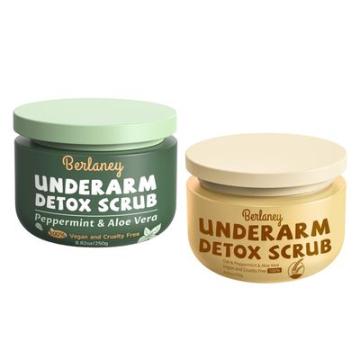 Armpit Detox Scrub 8.8 oz with Peppermint + Oat Armpit Detox Scrub 8.8 oz with Peppermint, Helps on Removing Odor, Deep Cleanse & Exfoliating