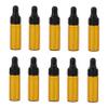 TOVINANNA 10pcs Glass Dropper Bottles Reusable Storage for Blends Massage Oils and Perfumes Capacity Easy to Control Dosage for Travel and Daily Use view 1