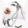 2 Pcs Wide-Angles Eyelash Curler Partial Lash Curler Eyelashes Curler With Comb Eyelash Curling Beauty Tool Eyelash Tool view 3