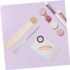 Baluue Cosmetic Palette Makeup Mixing Tray Spatula for Foundation Nail Art Cosmetics Makeup Shops view 3