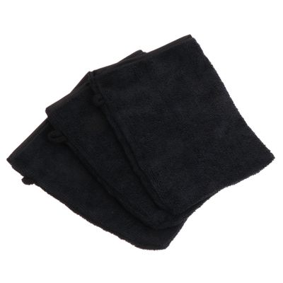 BIUDECO 9pcs Microfiber Face Cleaning Gloves Makeup Remover Exfoliating Shower Gloves for Face