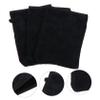 BIUDECO 9pcs Microfiber Face Cleaning Gloves Makeup Remover Exfoliating Shower Gloves for Face view 4