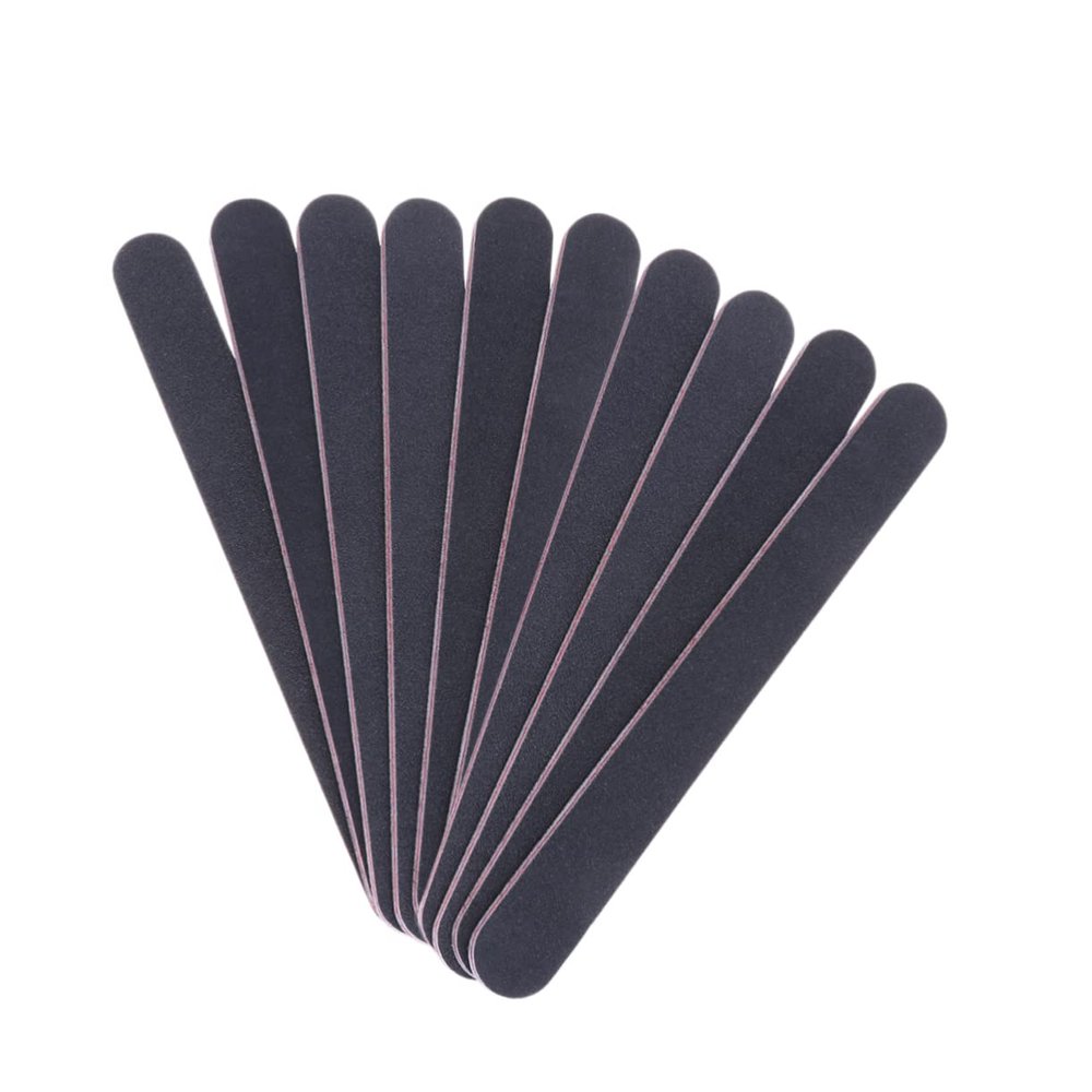 BIUDECO 10pcs Eva Nail File Set Double Sided Sanding Nail File Sander Block for Manicure Art and Surface Sanding