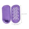Didiseaon 2pairs Moisturizing Socks for Women Crack Heel Care Gel Socks Sleep Foot Covers view 3