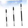 BIUDECO 3pcs Professional Eyebrow Brush with Spiral Mascara Wand Wooden Handle Makeup Tools for Eyebrow Shaping and Eyelash Grooming Women and Makeup Lovers view 3