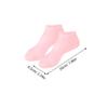 Didiseaon 3pairs Moisturizing Foot Socks for Dry Hydrating Foot Covers for Women and Girls Soft and Breathable Washable Design White and Skin Tone view 3