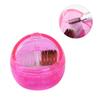 BIUDECO Portable Nail Art Grinding Machine Cleaner Professional Manicure Nail Equipment for Cleaning Drill Bits and Tools Rosy view 4