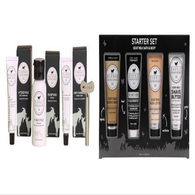 Dionis Goat Milk Skincare Core Collection Starter Set and Hand Cream Gift Set