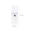 BIUDECO Nano Mist Sprayer Portable Handheld Facial Moisturizer USB Recharge Face Sprayer for Women view 2