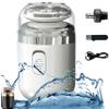Capsule Razor, Mini Portable Electric Shaver, 2-in-1 Capsule Shaver & Nose Hair Trimmer, Portable Multifunctional Capsule Shave Men's Razor, with Nose Hair Trimmer, Waterproof (White) view 1