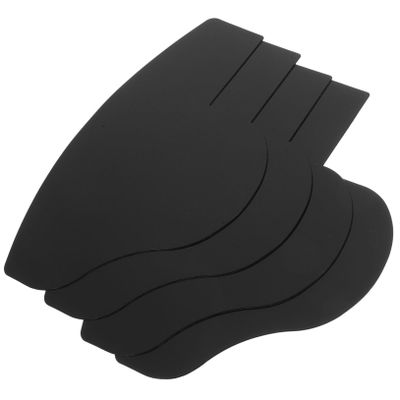 Baluue 4pcs Hairline Enhancing Card Beard Shaping Template for Men Hairline Spray Template Beard