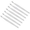 Didiseaon 40pcs Stainless Steel Cuticle Removers and Nail Dead Skin Professional Manicure Tools for Home and Salon Use Fork Design for Easy Cleaning view 1