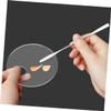 Baluue Acrylic Makeup Mixing Palette Set Durable Foundation Color Tray with Mixing Stick Easy to Clean Small Cosmetic Pallet for Beauty and Nail Art Makeup Lovers view 4