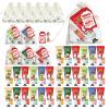 KWOLYKIM 30 Sets Christmas Hand Cream and Lip Balm Gifts - Bulk for Women, Hand Lotion Lip Balm Care for Party Favors with Christmas Cards and Snowflake Organza Gift Bags view 1